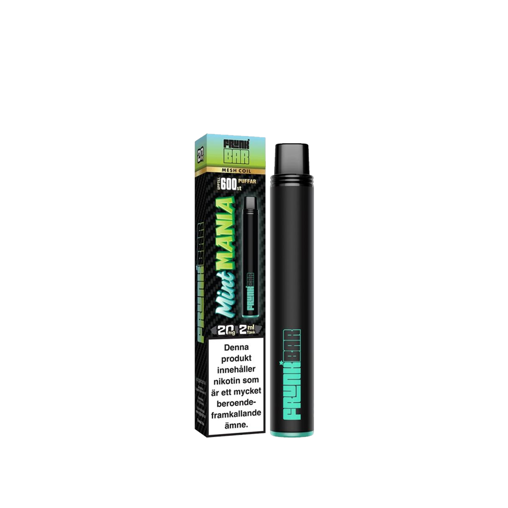 Frunk Bar Mesh - Mint Mania - Engångs Vape - 20mg
