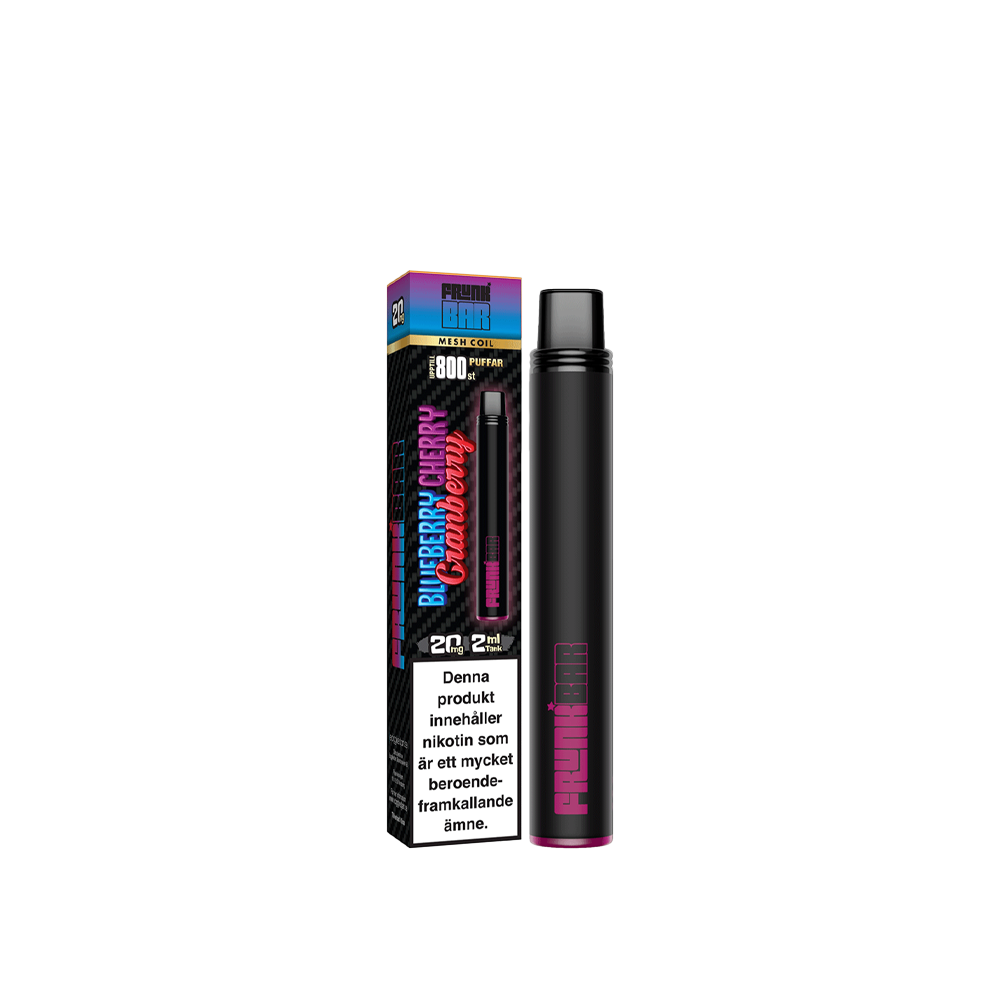 Frunk Bar Mesh – Blueberry Cherry Cranberry – Engångs Vape – 20mg