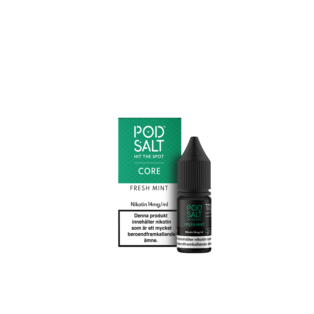 Pod Salt Core – Fresh Mint – 10ml E-Juice – 14mg Saltnikotin