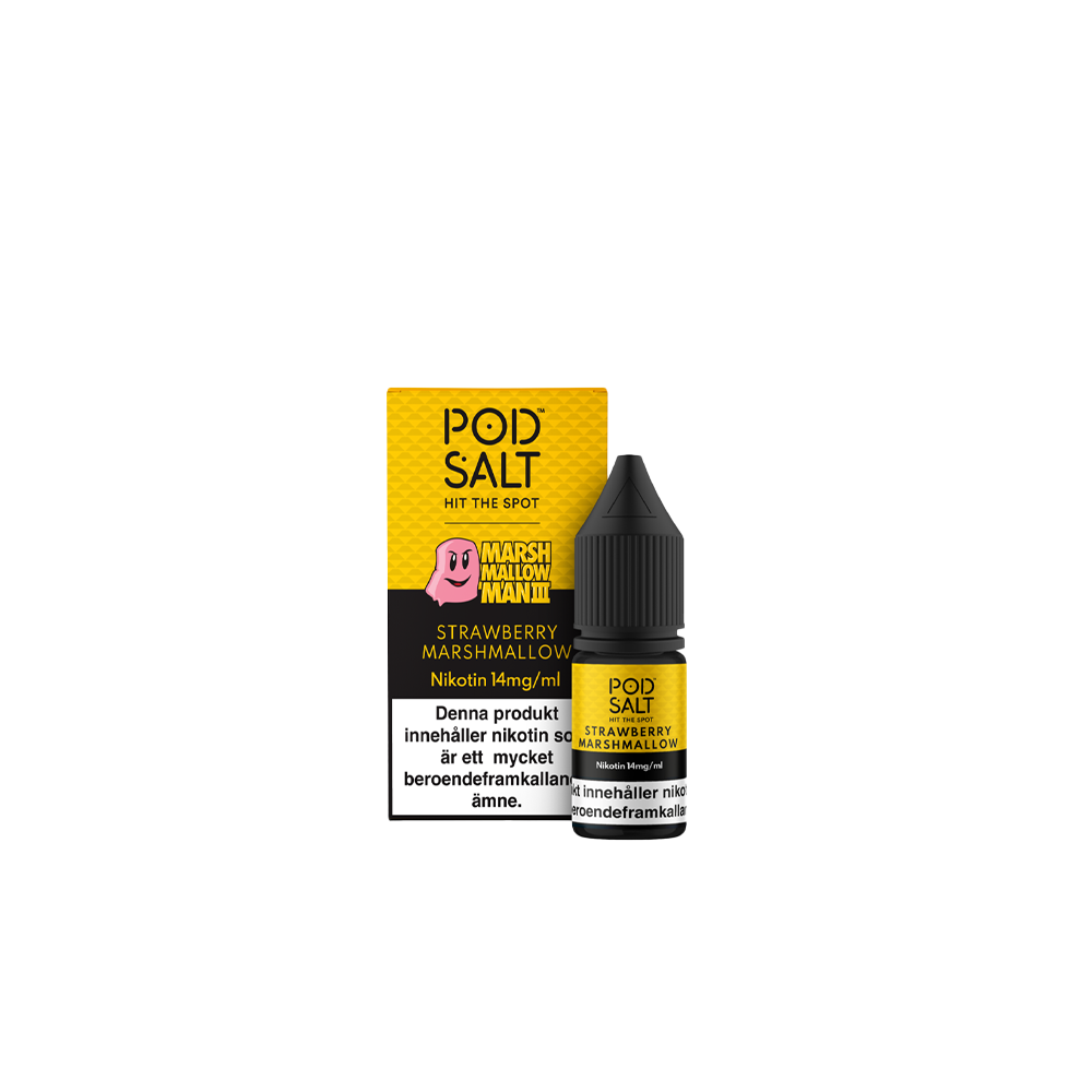 Pod Salt Fusion – Marshmallow Man III – 10ml E-Juice – 14mg Saltnikotin